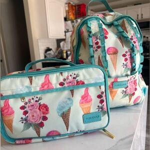 Posh Peanut Sophia Backpacks and lunchbox set